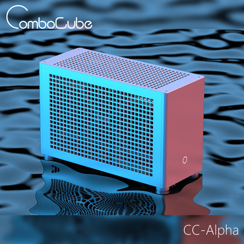 ComboCube CC-Alpha Mini ITX Ca - Sff Mini Itx Cnc Aluminum Chassis recension och pris