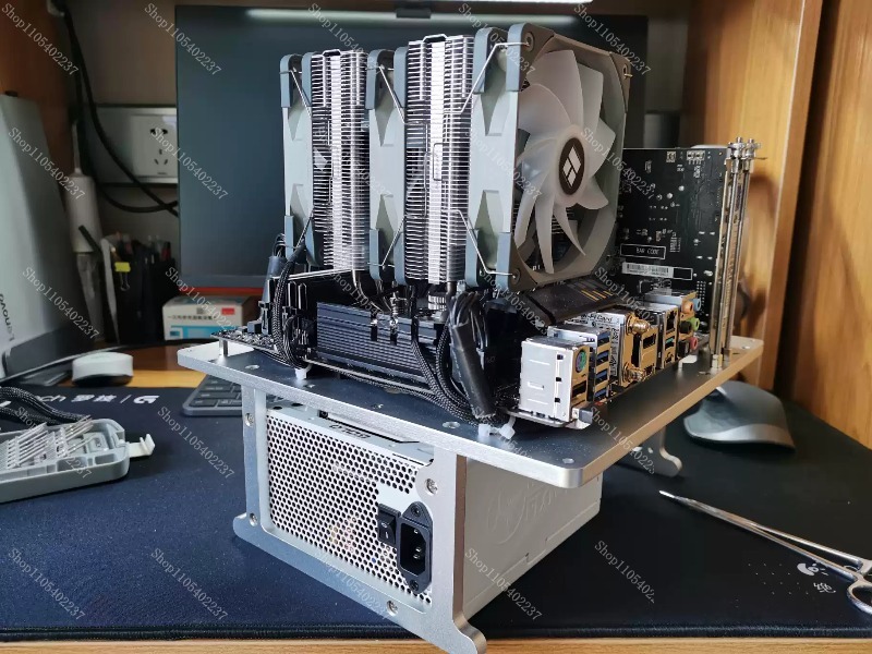 Open Frame All Aluminum PC Tes - Aluminum Open Frame Test Bench Water Cooling recension och pris
