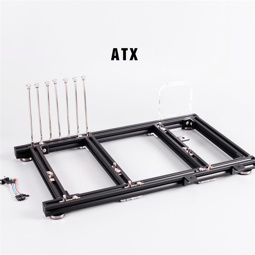 ATX PC Test Bench Aluminum All - Aluminum Open Frame Test Bench Water Cooling recension och pris